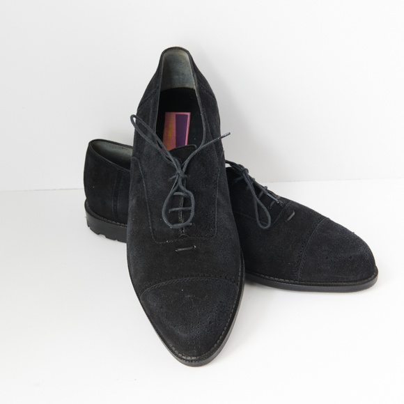 80s - SUSAN BENNIS - WARREN EDWARDS - Shoes - Men\'s - 10.5 - BLK Suede main image 5